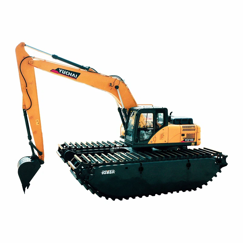 YC215S obojživelný rýpadlo